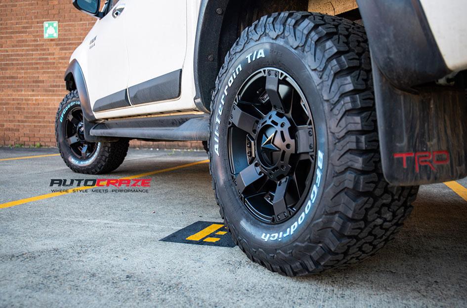 TOYOTA HILUX N80 4WD ROCKSTAR XD 2 MATTE BLACK